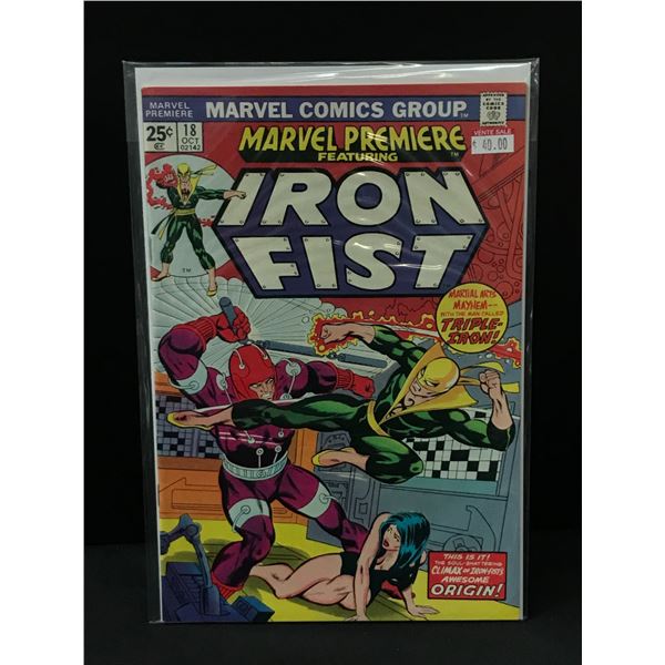 MARVEL PREMIERE #18 - MARVEL COMICS