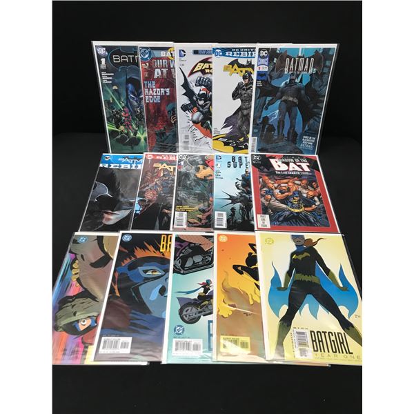 LOT OF 15 BATMAN COMICS - DC COMICS