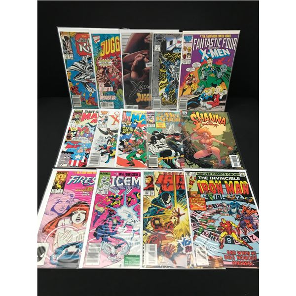 LOT OF 14 MIXED TITLE COMICS - MARVEL COMICS