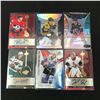 Image 1 : LOT OF 6 SIGNED HOCKEY TRADING CARDS