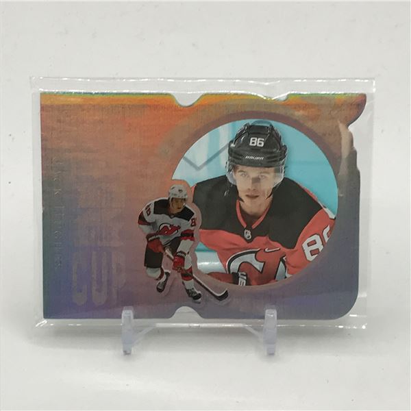 2019 UPPER DECK BLACK DIAMOND JACK HUGHES ROOKIE CARD 51/99