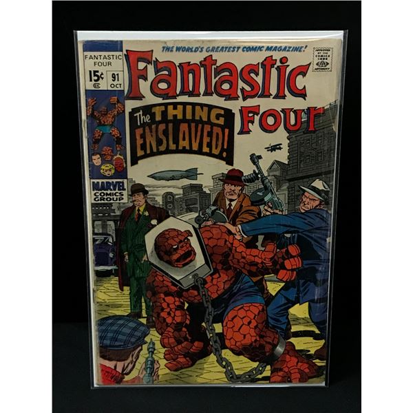 MARVEL COMICS FANTASTIC FOUR NO.91