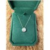 Image 2 : HERFORT DIAMOND RING FACTORY: 14k White Gold Diamond Pendant