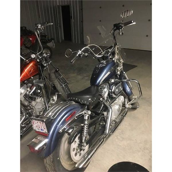 Harley Davidson 883 Sportster Motorcycle 100th anniversary