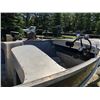Image 2 : 1957 Feather Craft Aluminum Boat with Trailer