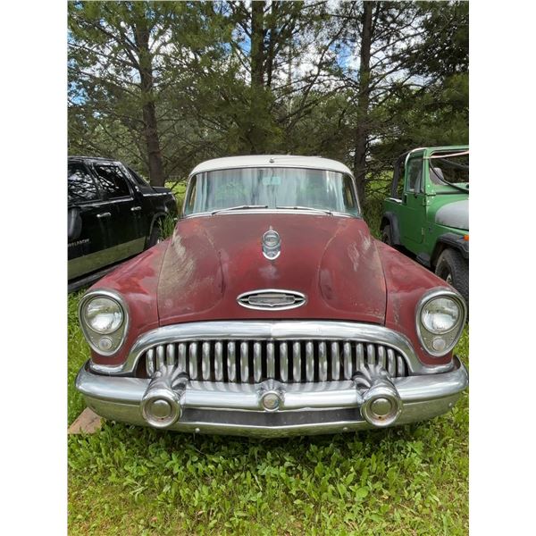 1953 Buick Eight Custom Four-Door Sedan