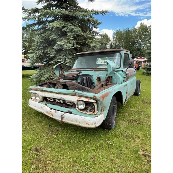 1960s GMC Short Box Truck, Six Cylinder
