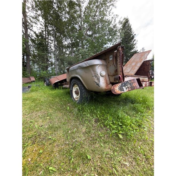 1960s Three-Quarter Ton Long Box Truck Bed