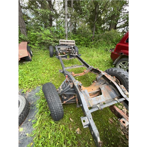 1960s Long Box Half Ton Rolling Chassis