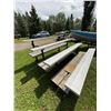 Image 1 : Four Sets of Quality Outdoor Bleachers