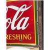 Image 3 : Coca-Cola 4' x 8' Metal Advertising Sign