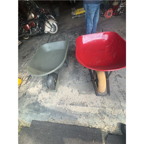 Metal Wheelbarrows with Pneumatic and