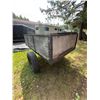 Image 4 : Utility Trailer with Wood Sides and Steel Châ