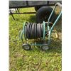 Image 1 : Metal Hose Reel Cart With 200 Feet of Hose