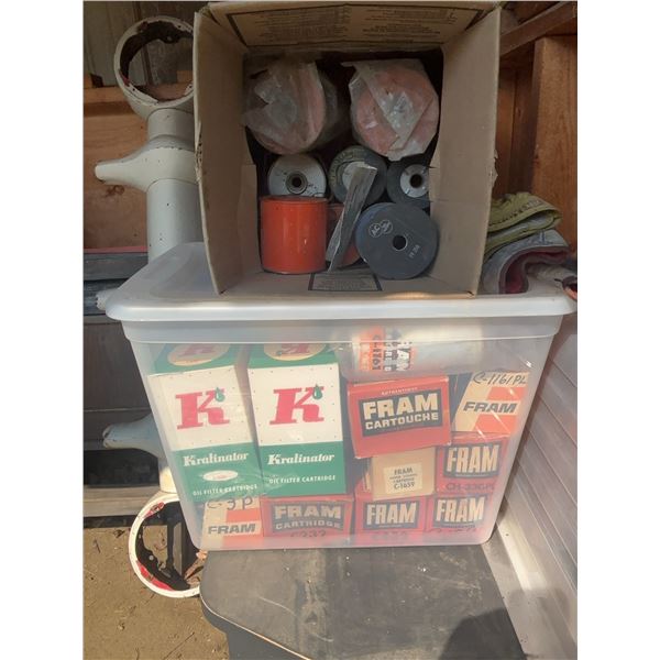 Vintage Oil and Air Filters in Original Boxes