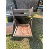 Image 2 : Antique Wood Folding Chairs