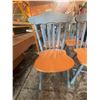 Image 2 : 4 Wooden Spindle Back Chairs