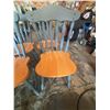Image 3 : 4 Wooden Spindle Back Chairs