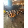 Image 5 : 4 Wooden Spindle Back Chairs