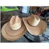 Image 1 : Texas Hat Somher Palm Leaf Cowboy Hat