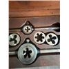 Image 7 : Hand Drill and Tap Die Set with Wooden Cases