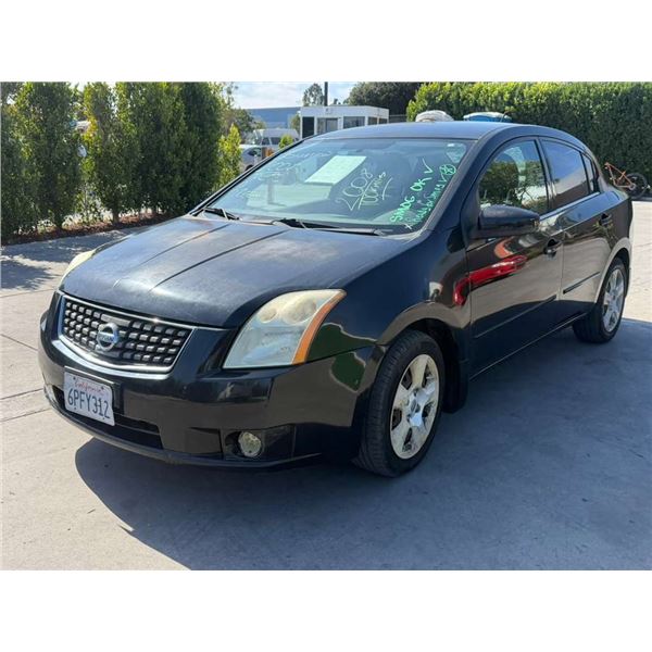 NISS SENTRA 2008 SALV-T-DON SMOG