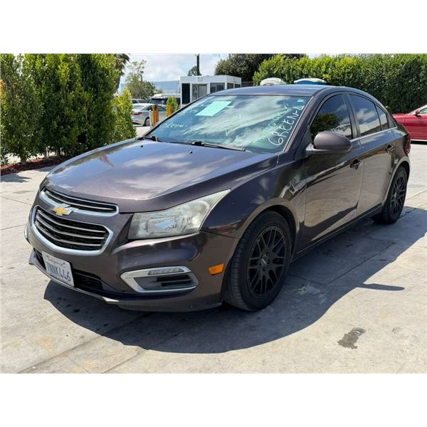 CHEV CRUZE 2015 SALV-T-DON SMOG