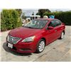 Image 1 : NISS SENTRA 2014 SALV T/DONATION