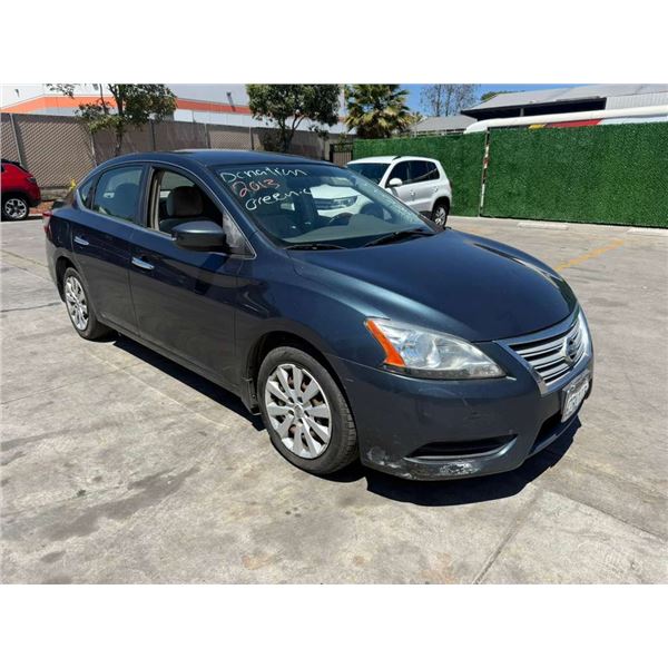 NISS SENTRA 2013 APP/DUP-T/EXP-ONLY DON