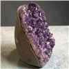 Image 2 : Amethyst Geode Natural Dark from Uruguay 3.70 Inch