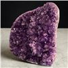 Image 4 : Amethyst Geode Natural Dark from Uruguay 3.70 Inch
