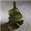 Image 2 : Moldavite (Olive Green) pendant 3.285 gm