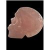 Image 3 : Rose Quartz Skull 4.08 Inch
