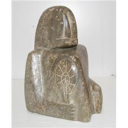 Carved Soapstone Sphinx by Duffy
