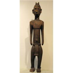 African Carved Wood Sculpture of a Man