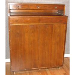 Paul McCobb Walnut Men's Wardrobe