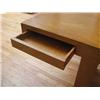 Image 5 : Modern Blonde Wood Dining Table