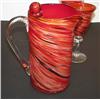 Image 2 : Red Murano Cocktail Set