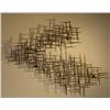 Image 1 : Mid Century Modern Welded Metal Abstract Sculpture