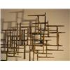 Image 2 : Mid Century Modern Welded Metal Abstract Sculpture