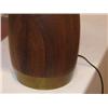 Image 3 : Modernist Walnut Table Lamp