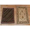 Image 1 : Two Pakistani carpets Gabeh and Oushak