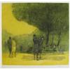 Image 1 : Harold Altman orig etching Park with Six Figures