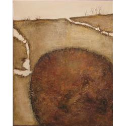 Irma Baker abstract Landscape painting