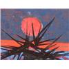 Image 4 : Charles Battaglini color screenprint Red Sun