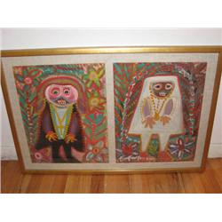 Anselme Boix-Vives paintings on paper Figures