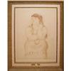 Image 1 : Fernando Botero Woman Smoking lithograph