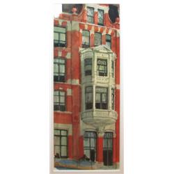 Bob Bowden watercolor of New York