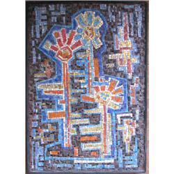 Virgil Cantini Mosaic Wall Relief