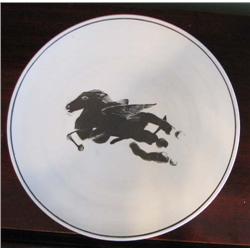 Edward Eberle Porcelain plate Apparition